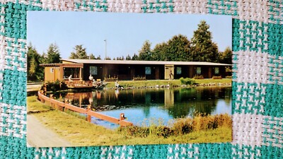 VINTAGE POST CARD THUNDERBIRD MOTEL PORT ANGELES WASHINGTON