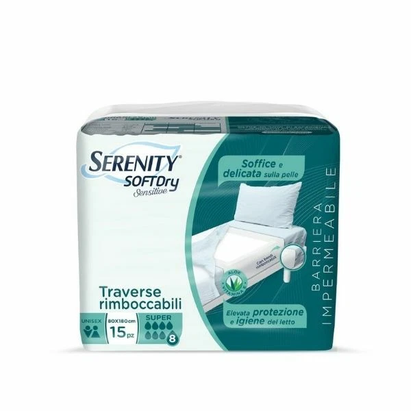 Traverse Per Letto Singolo 80x180 Cm Rimboccabili Serenity SoftDry Sensitive