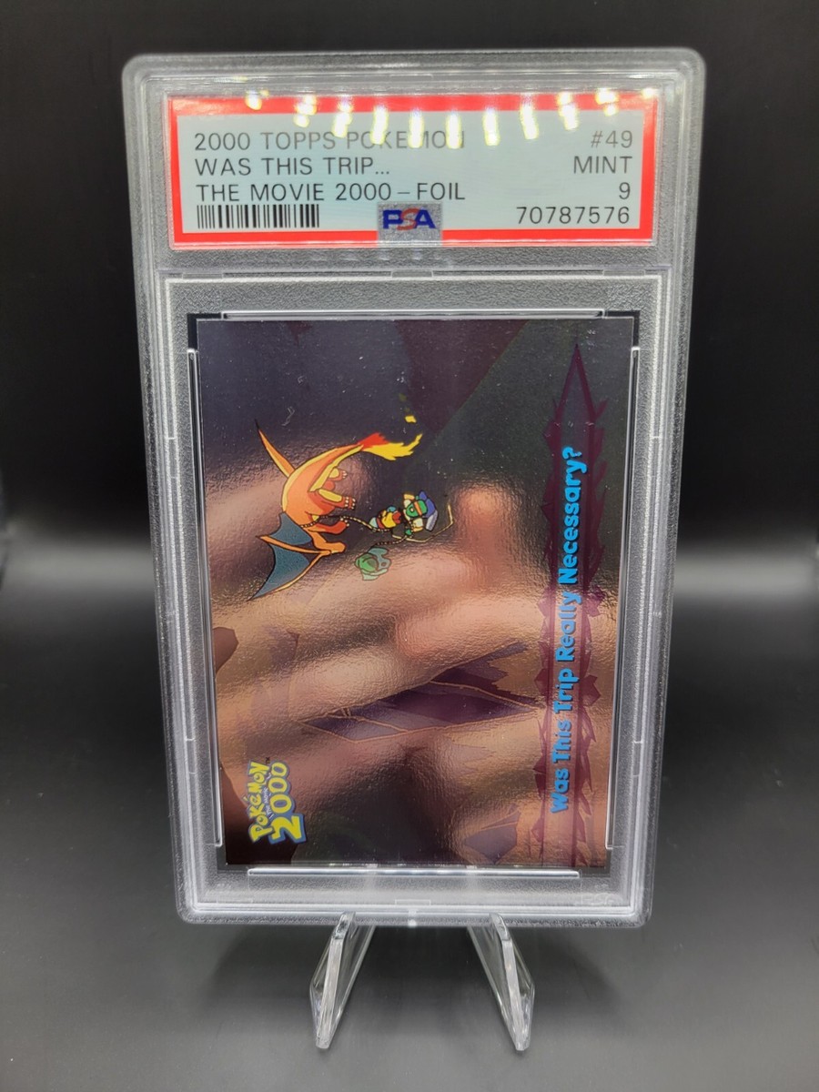 Topps Pokemon The Movie 2000 Was This Trip Foil PSA 9