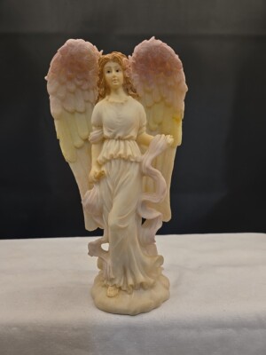 Vintage Herco designed by Faith Angel With Scroll 8 1/2  Tall 