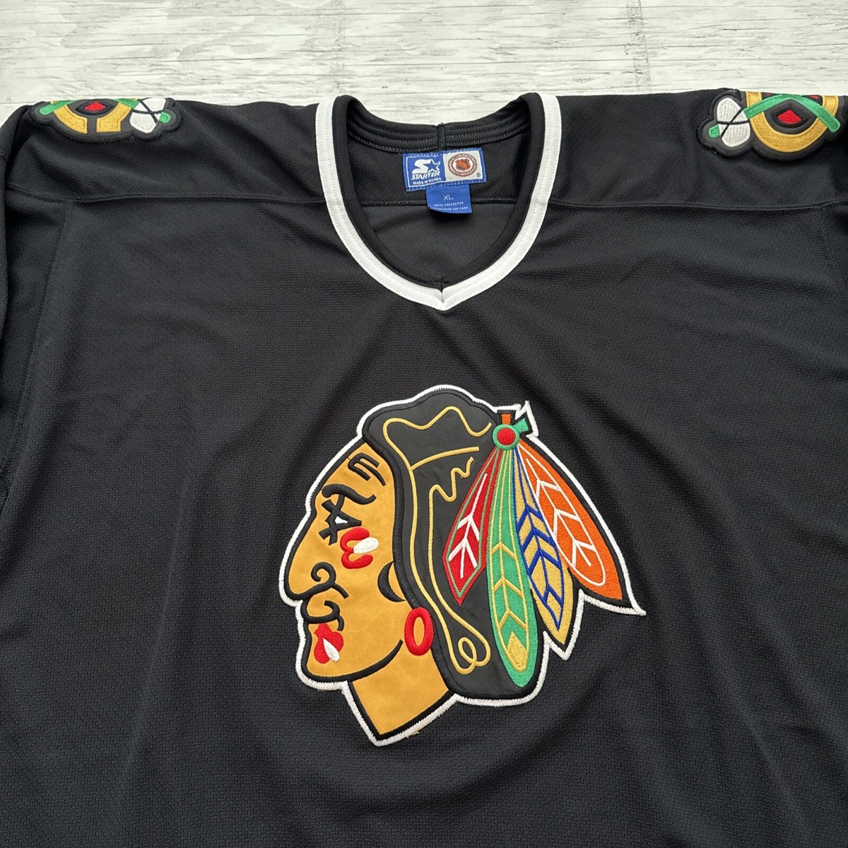 【90's】 STARTER　NHL　シカゴ・ブラックホークス　公認パーカー s-l1200.jpg