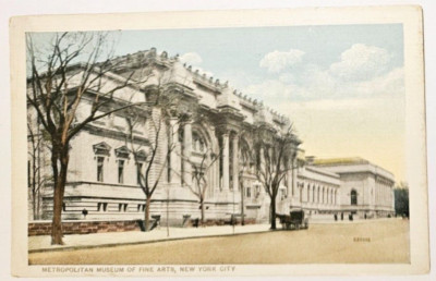 Metropolitan Museum of Fine Arts New York City Postcard finest collection