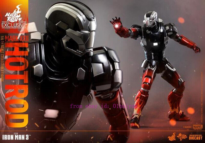 Hot Toys Mms272d08 1/6 Iron Man 3 Hot Rod Mark Xxii Action Figure