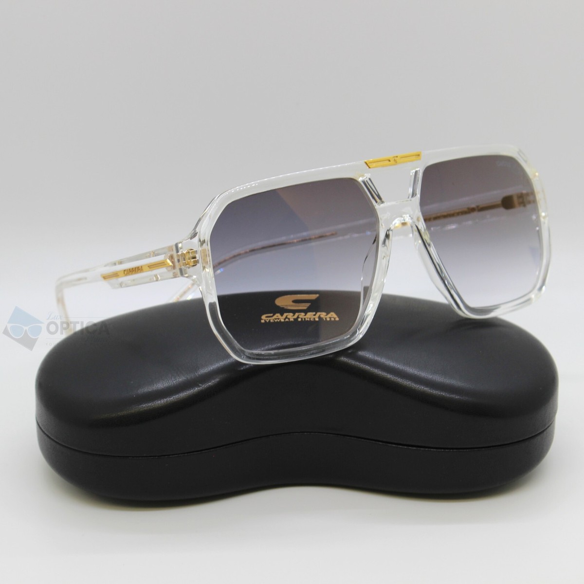 New Carrera Victory C 01 Sunglasses - Crystal Frame / Grey  display picture 3