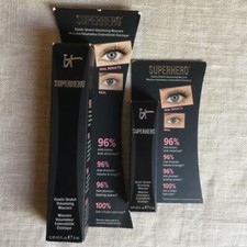 IT Cosmetics Superhero Volumizing Lengthening Mascara New Full Travel Size