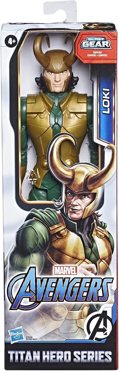 NEW Hasbro Titan Hero Series Marvel Avengers LOKI 12 inch Action Figure