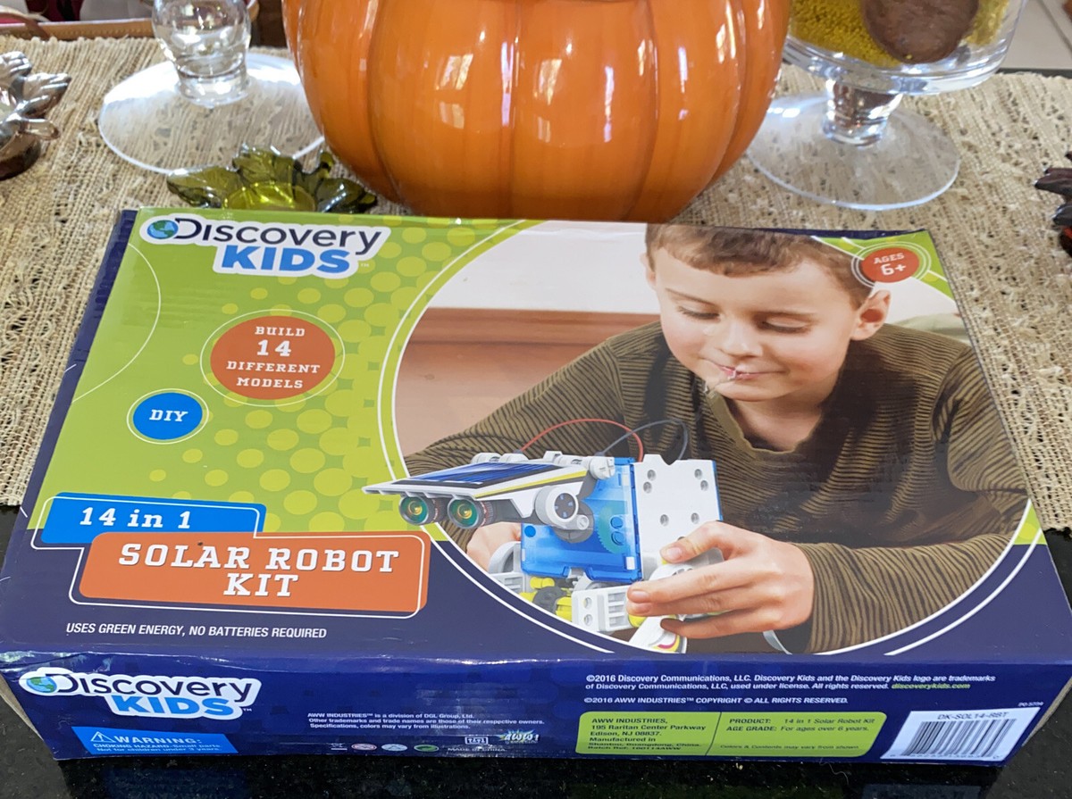 Discovery 14 in Solar Vehicle Robot different models Ages 6+ NEW