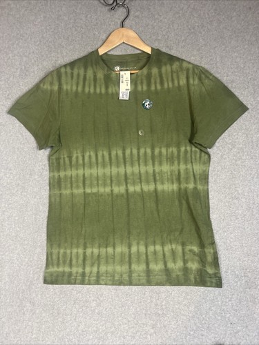 Aeropostale  T-Shirt Men’s Large Cloud Tie-Dye Crew Tee Green New - Picture 1 of 6