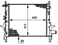 Mahle KüHler WasserküHler MotorküHler FüR Renault Twingo I C06 1.2 16V S06