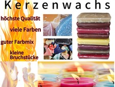 Wachsreste Kerzenbruch Kerzenwachs Reste Bruch Qualität Sauber 100% Paraffin NEU