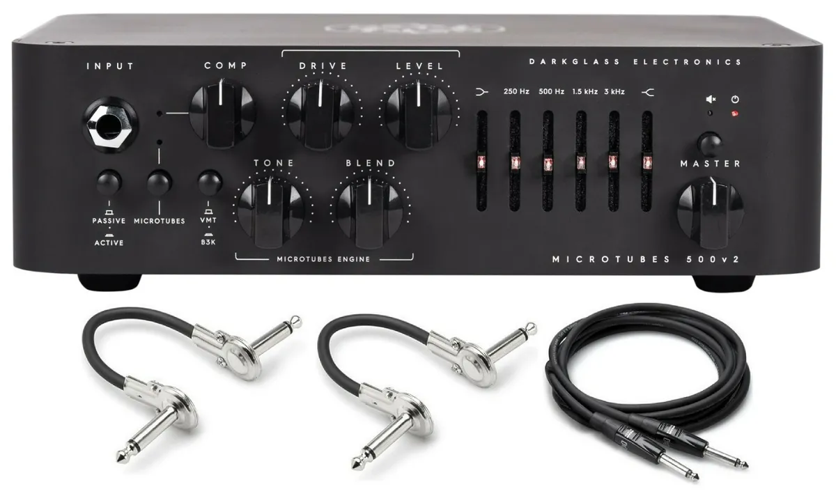 New Darkglass Electronics Microtubes 500 V2 Bass Amplifier Head 500W