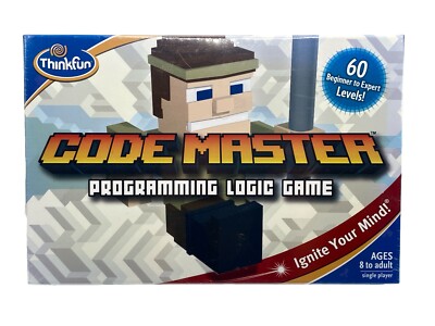 Thinkfun Code Master Single Player Programming Logic Game 2015 Sealed