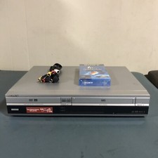 SONY RDR-VX511 VHS Video Cassette  DVD Recorder Dubbing Working No Remote