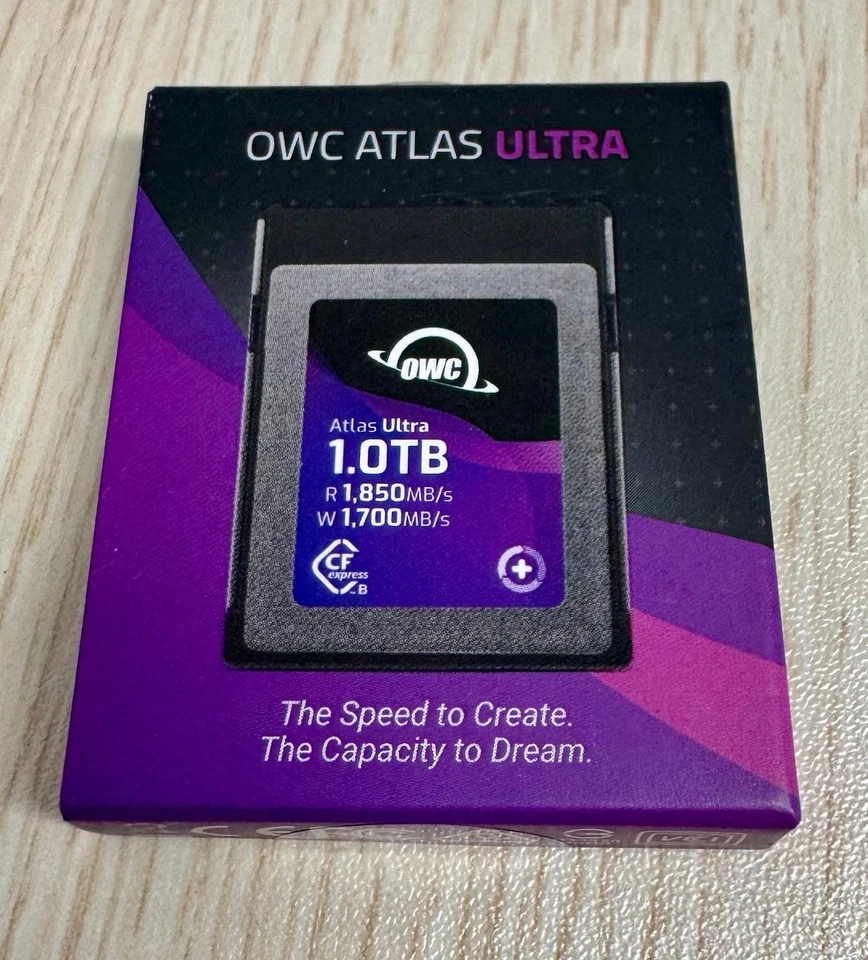 1.0TB OWC Atlas Ultra High-Performance CFexpress 2.0 Type B Memory Card - Image 2 of 3