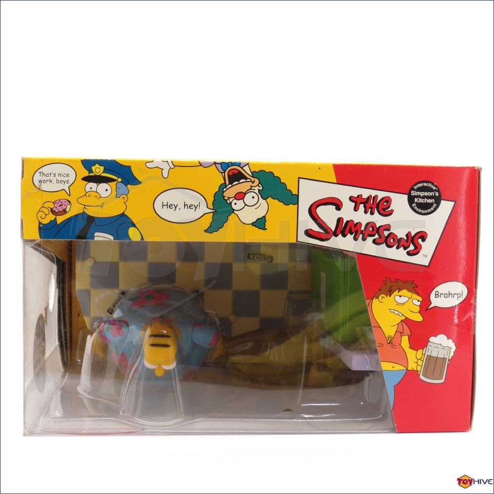 【レア】The Simpsons Interactive Kitchen The Simpsons Kitchen with exclusive muumuu Homer Interactive box