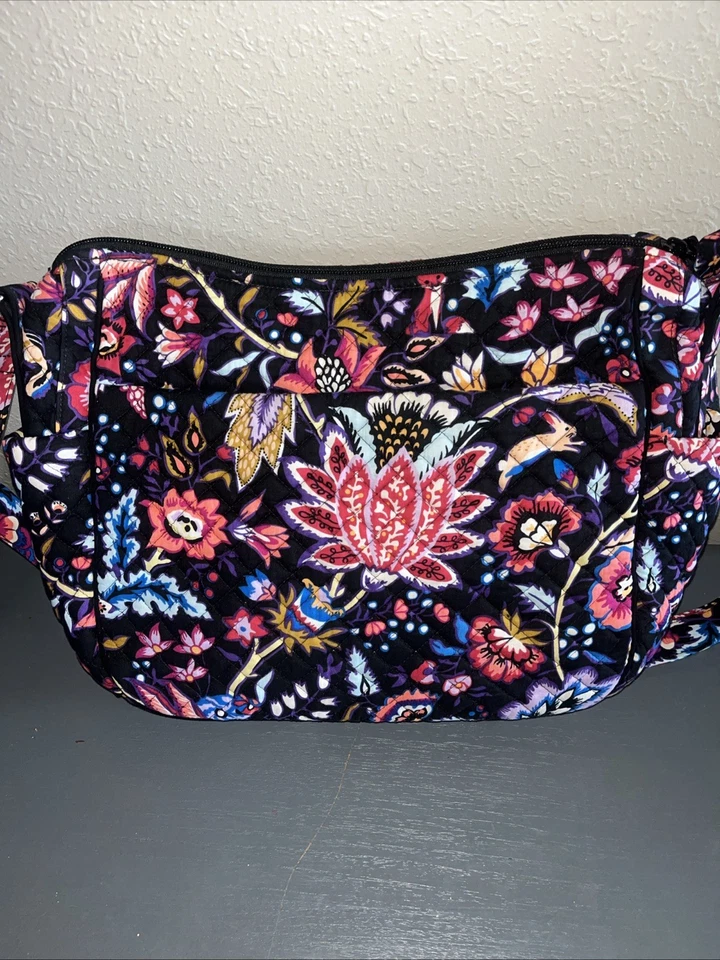 Bolso Bandolera Vera Bradley Icónico Grande Sobre la marcha Holanda Jardín Foto 3 de 4