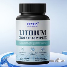 Lithium orotate complex supplement | Supports...