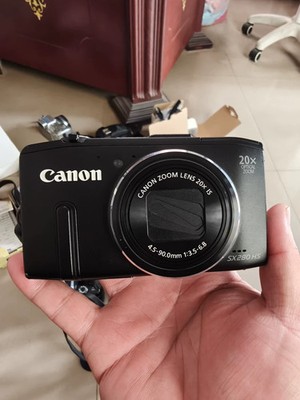 Canon Powershot SX280 HS 12.1MP 20x Optical Zoom Digital Camera BLack 90%New