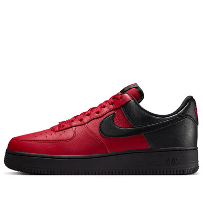 Nike Air Force 1 Low Mismatched Heel 'Gym Red Black White' Men's - IB6847-600