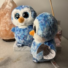 Ty Beanie Boos Ice Cube The Penguin Plush Toy with Tags Mint Condition