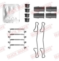 ZubehöRkit, Scheibenbremsbelag Quick Brake 109-0167 FüR Fiat Lancia