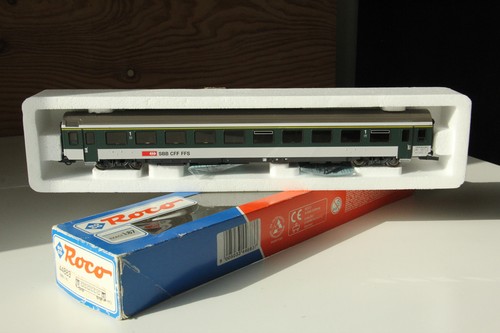 Roco exclusiv 44883 SBB-CFF-FFS Personenwagen 1. Klasse H0/DC/OVP neu! (H265) | Zustand: Neu