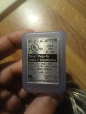 Clear Purple 3V 300 mA AC Power Adapter for the Gameboy Color Console