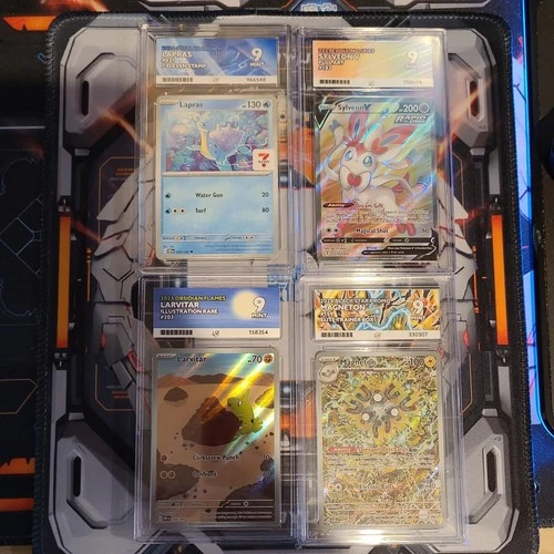 Pokémon English ACE 9 Bundle - Lapras & Sylveon & Larvitar & Magneton