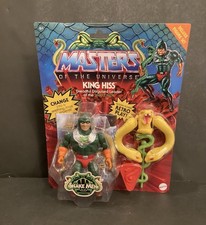 King Hiss MOTU Masters Of The Universe Origins Deluxe Figure New Mattel