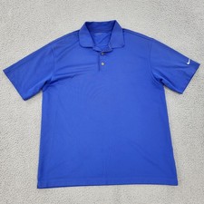 Nike Golf Dri-Fit Polo Mens Large Performance Embroidery Shirt