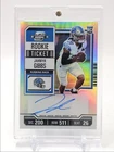 JAHMYR GIBBS 2023 CONTENDERS OPTIC ROOKIE VARIATION SILVER RC AUTO Q4687