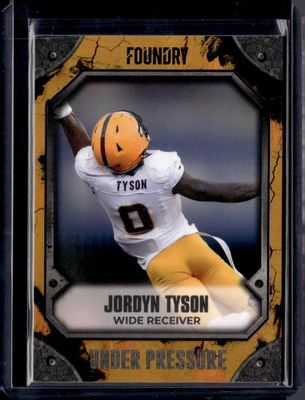 #ad #ad 2025 Pulse Foundry #UP JT Jordyn Tyson Under Pressure Purple 17 25 $4.99