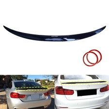 Heckspoiler oben Flügel Lippe Schwarz Glanz Für BMW 4 Gran Coupe F36 2014-2021