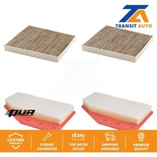 Air Cabin Filters (4 Total) Kit For Chevrolet Malibu Cadillac XT4 Buick Regal