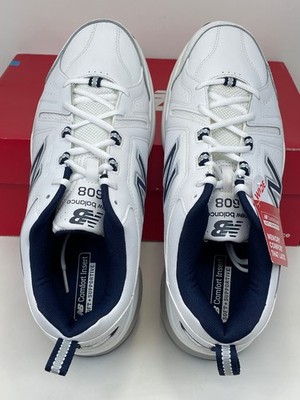 Size 11.5 - New Balance 608v5 White Navy for sale online | eBay display picture 2