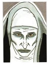BAM! Horror Fan Art Card The Nun Conjuring 1916/3000 Authentic Andy Bohn Sketch