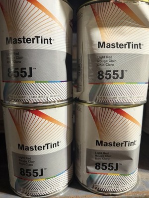 Mastertint DuPont 855J Light Red