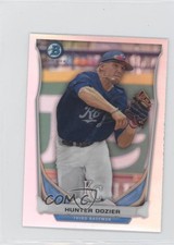 2014 Bowman Scout Top 5 Prospects Mini Chrome Refractors Hunter Dozier re6