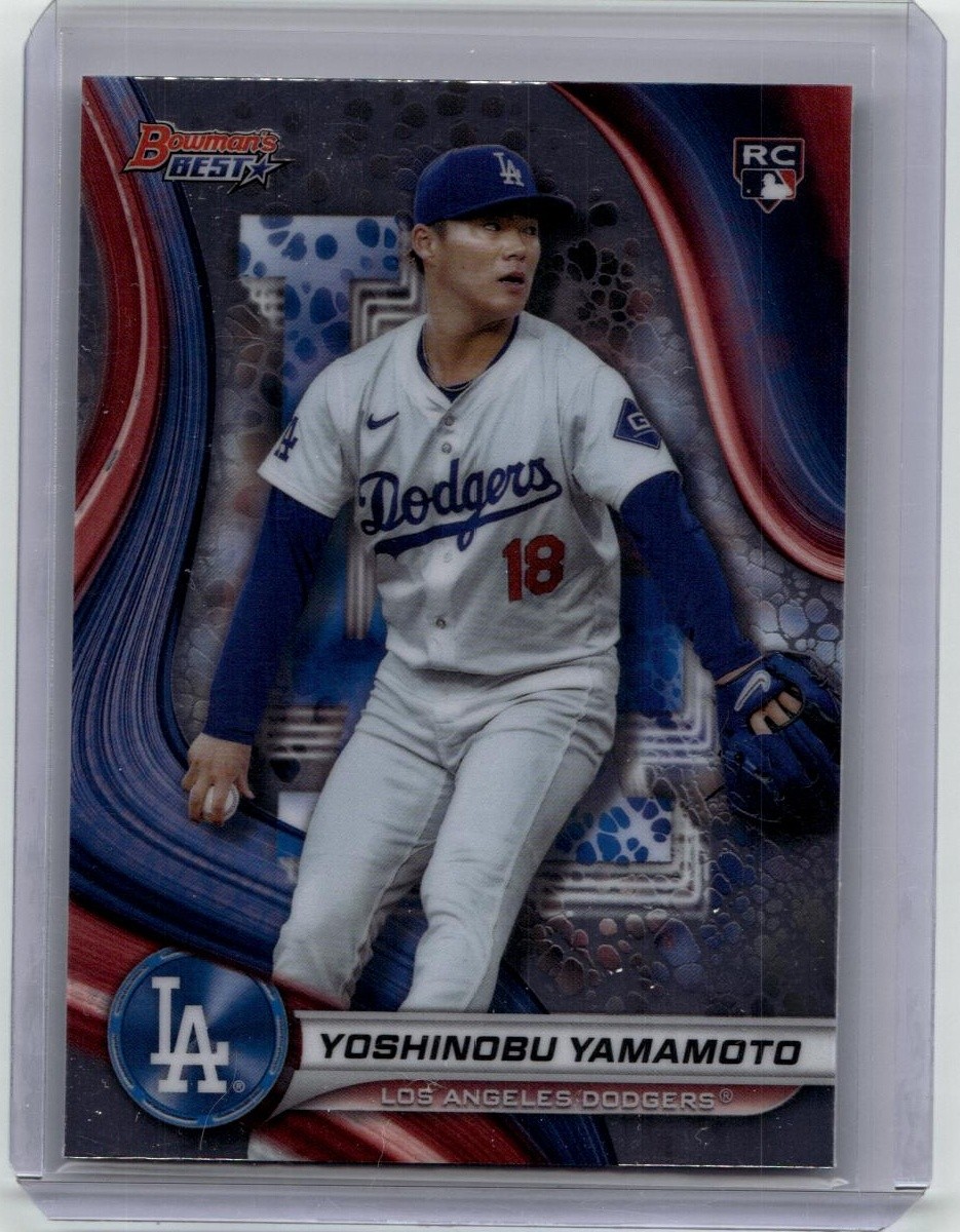2024 Bowman's Best #34 Yoshinobu Yamamoto