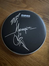 Mudvayne 12 Inch Drumhead Signed By Chad & Ryan