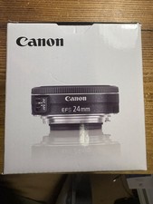 Canon EFS 24mm f/2.8 STM Lens for Canon - Black