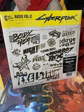 Cyberpunk 2077 Night City Radio Volume 2 Vinyl Record Soundtrack LP Yellow VOL 2