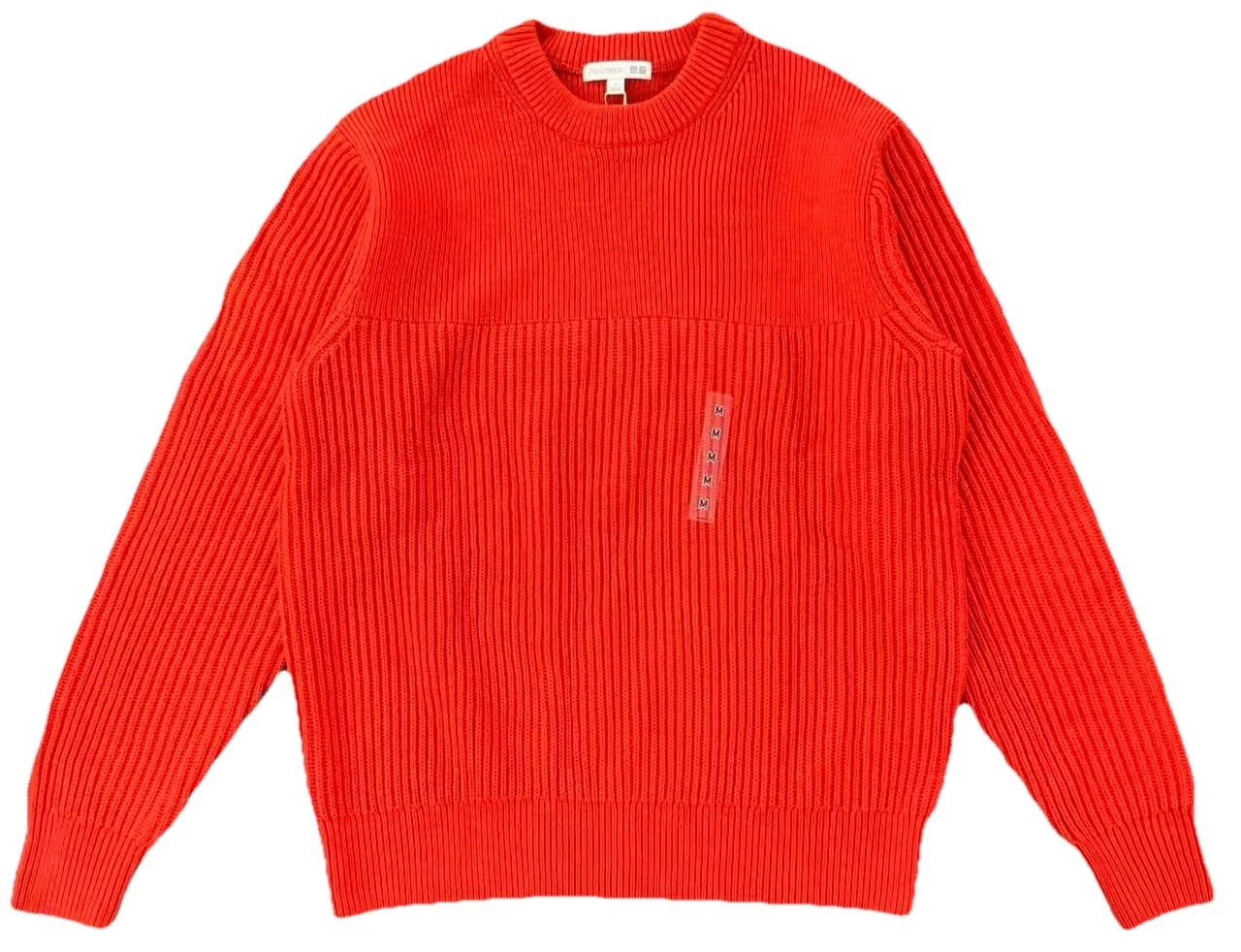 Uniqlo x JW Anderson Ribbed Crewneck Sweater Orange Size M
