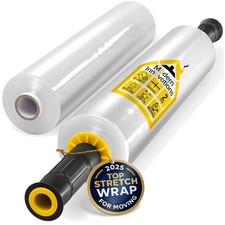 Moving  Packing Supplies - 15" Stretch Wrap 2 Rolls