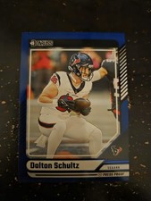 2024 Panini Donruss Dalton Schultz #124 Blue Press Proof (28)