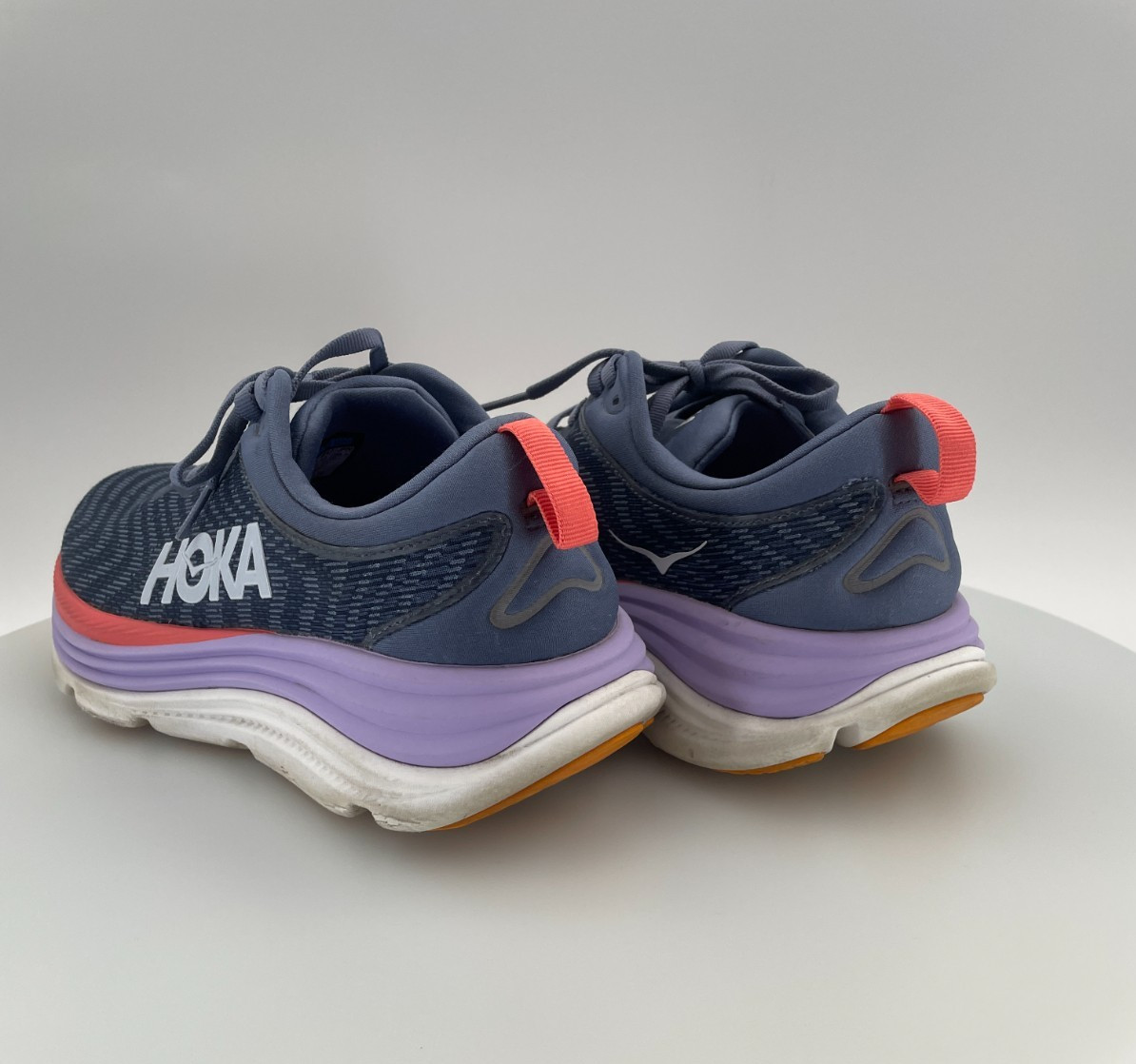 HOKA One One "Gaviota 5" Women's Running Shoes 9.5B (Wide) Stability Support thumbnail 6