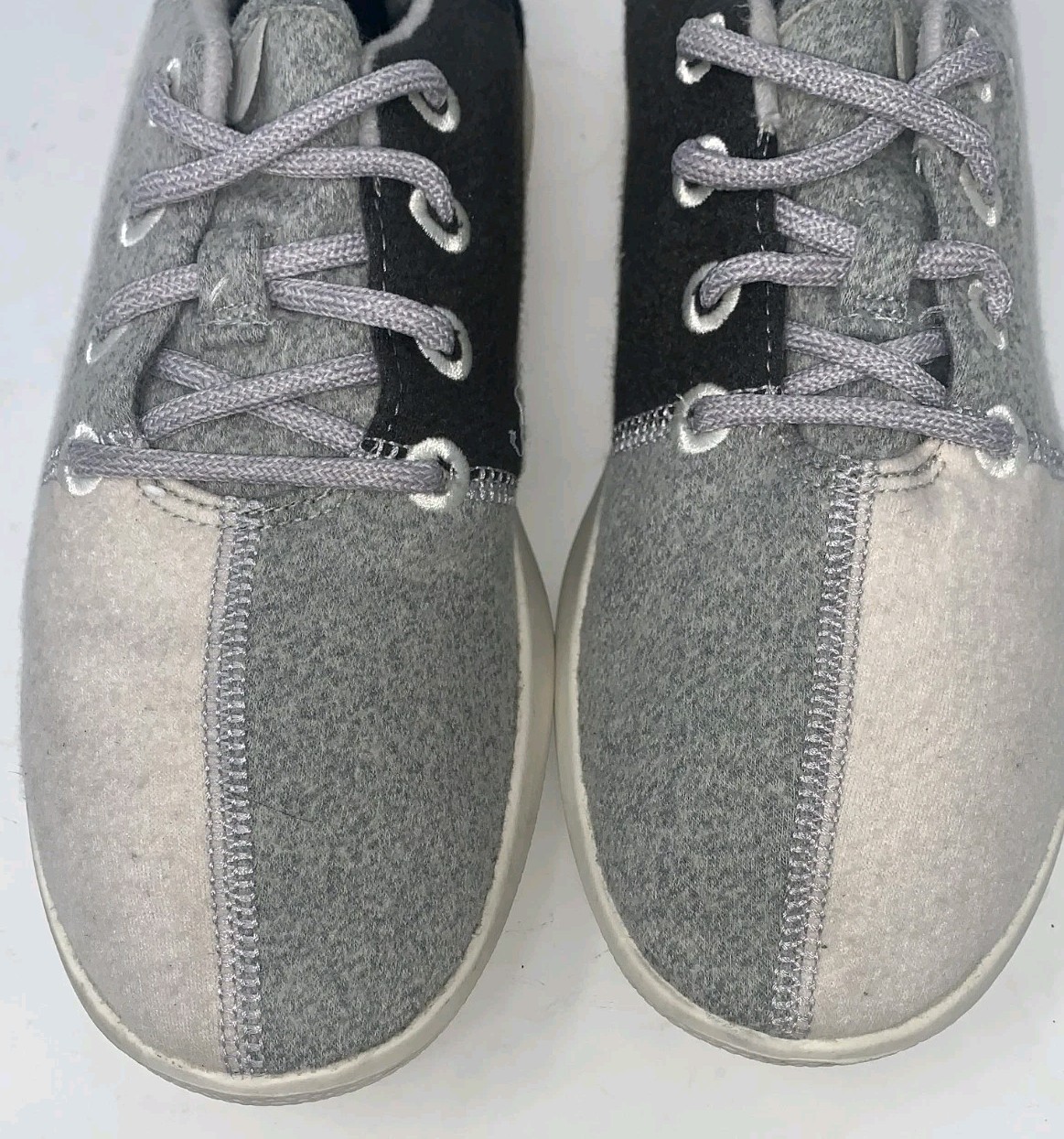 Allbirds Womens Wool Runner Patchwork 2-Tone Gray… - image 4