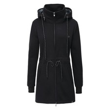 Forplay Mantel Damen Linda schwarz Basics