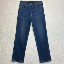 J.Crew Factory Womens 27 Stovepipe Jeans Signature Stretch Straight Leg Classic