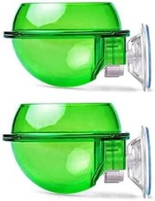 Reptile feeding bowl suction cup feeder
